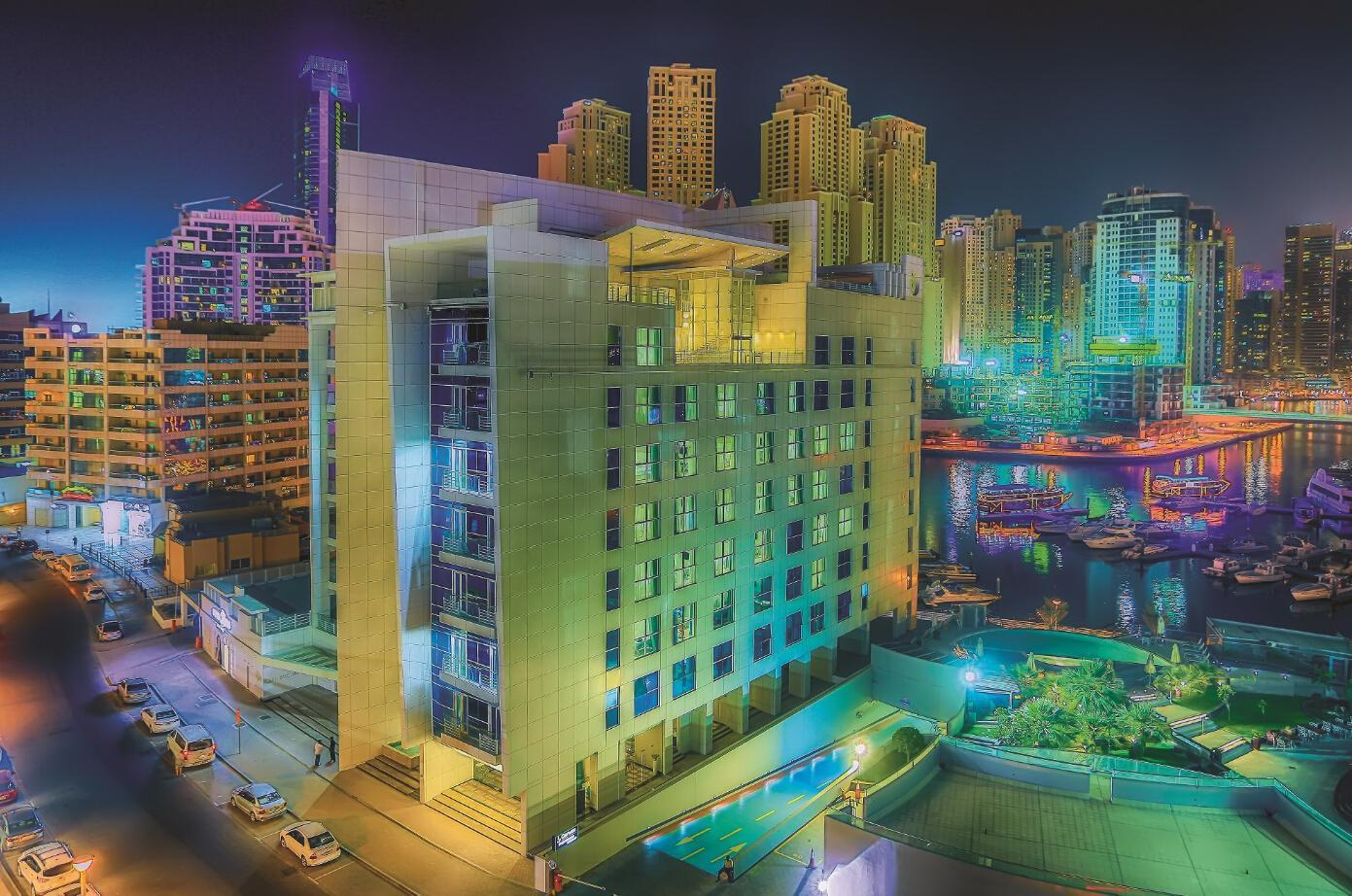 Jannah Marina Hotel Apartments Dubai Eksteriør bilde
