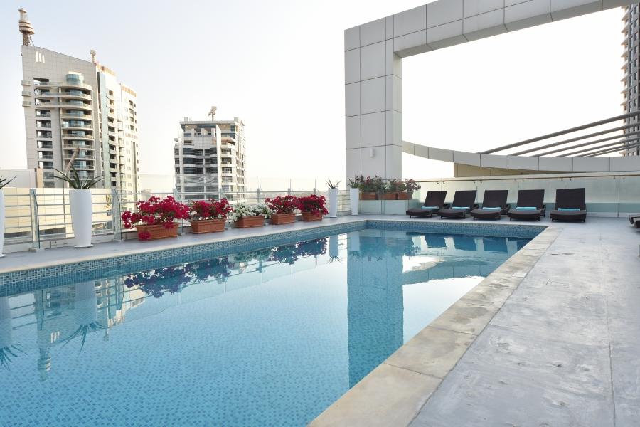 Jannah Marina Hotel Apartments Dubai Eksteriør bilde