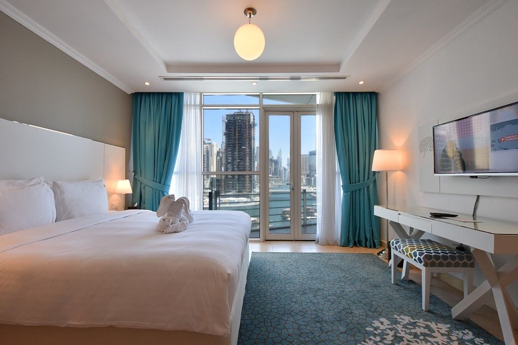 Jannah Marina Hotel Apartments Dubai Eksteriør bilde